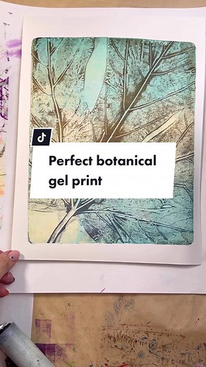 Botanical Gel Print Tutorial: Step-by-Step Guide to Perfect Monoprinting