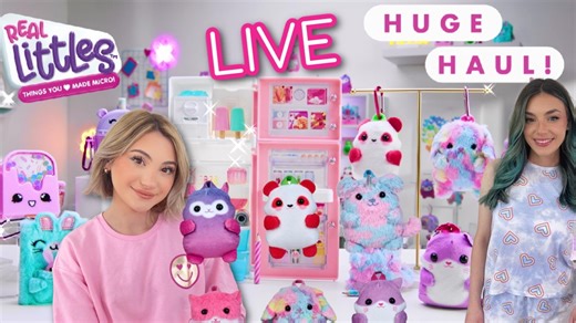 Watch Our Real Littles Journals and Backpacks Collection on Amazon Live