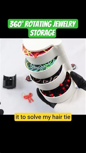 About the 360° Rotating Jewelry Storage I 3d printed #shorts