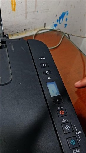 How to Head Clean Canon G2010 Printer #trending #tutorial #canon #youtubeshorts #tipsandtricks