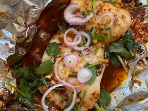 Chile-Crisp Fish Packets