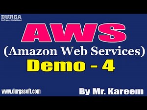 AWS tutorials || Demo - 4 || by Mr. Kareem On 04-02-2021 @9PM