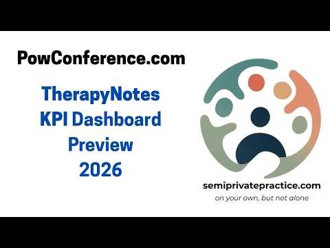 TherapyNotes New Features - KPI Dashboard Beta Test, Therapist Directory and AI Note Taking Features
