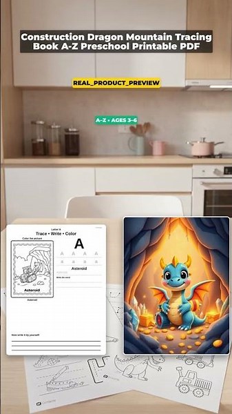 A closer look at a screen-free printable you can download and use at home. Handwriting Practice…