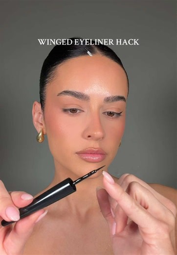 Winged Eyeliner Hack: Try This Makeup Trick!