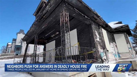 Details remain scarce, neighbors seek answers weeks after Spring Grove Village fire that left 3 dead