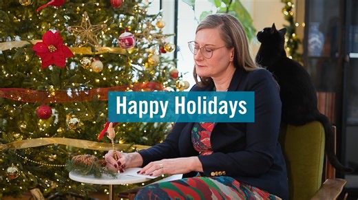 Dear #UTM, what an amazing year we’ve had together. 🦌 Grateful for this campus and this community. Happy Holidays ❄️ | University of Toronto Mississauga