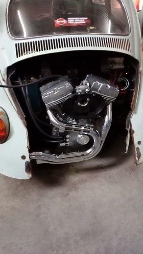 VW Beetle Harley Davidson Twin cam. Drive video :- https://youtu.be/JFz9x9EXV0M