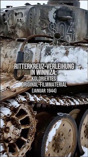 Ritterkreuz-Verleihung in Winniza: Michael Wittmann & Tiger-Crew (Januar 1944)