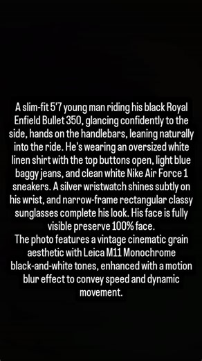 viku_arya on Instagram: "Want These Exact Prompts? Follow% face. 3 Boom-You'll 'll Find Find All All The Prompts Inside.. timeless cum aesthetic. Monochrome Photo. @googlegemini @capcutapp @chatgpt @perplexity.ai #AllmageEditing #GeminiAl #AIReels #ReelCreator #ContentCreator Tips #Instagram Reels #AlEdits #EditWithAl"