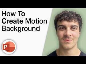 How To Create Motion Background for Powerpoint [2025 Full Guide]