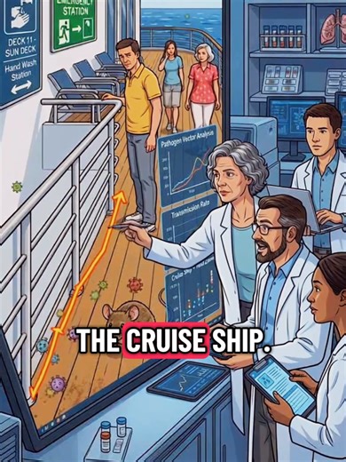 The MV Hondius went from being an Antarctic exploration cruise to a mysterious international health emergency after an Andes strain hantavirus outbreak left three dead and several suspected cases in the middle of the Atlantic. The WHO stated that the global risk remains low, although international monitoring continues because this variant can spread between people through close contact. #hantavirus #mvhondius #cruiseship #truestory #eeuu🇺🇸🇺🇸
