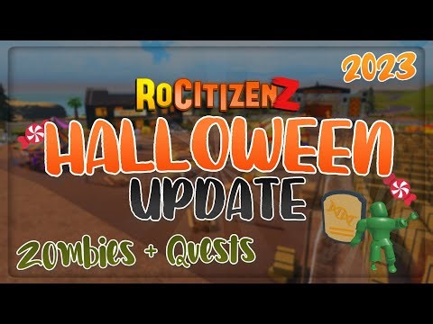 New RoCitizens 2023 Halloween Update & Quests! (ZOMBIES)
