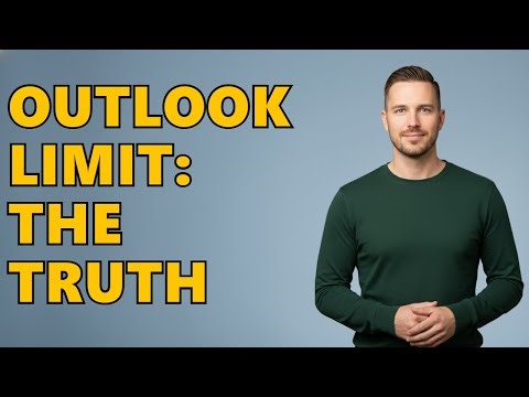 Can I Increase The Attachment Size Limit In Outlook?