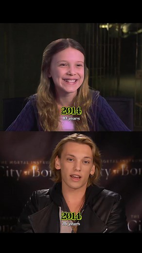 Evolution of Jamie Campbell Bower and Millie Bobby Brown | Rare.star | Facebook
