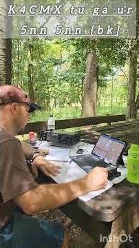 I’m learning CW! 🤝 Morse Challenge | K4CMX -QSO #parksontheair #pota