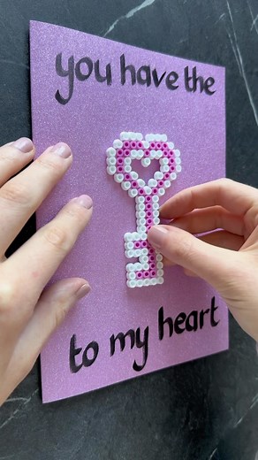 Felicia Heesen 🦋 | You have the 🔑 to my ❤️ . . . #cardidea #cardideas #diy #papercraft #cardmaking #valentine #diycard #reels #explorepage✨... | Instagram