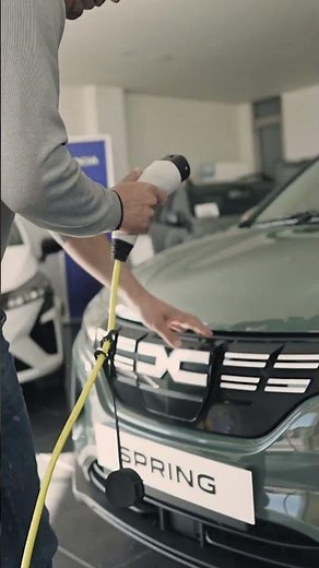 Dacia Spring Electric⚡️How to charge 🔋Φόρτιση του ηλεκτρικού✅#dacia #daciaspring #fy #electriccar