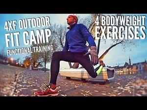 4xF functional workout bodyweight exercises HIIT High Intensity Interval Training