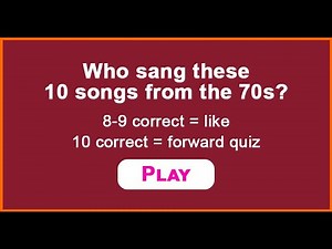 Ultimate 70s Music Quiz Challenge: Test Your Knowledge with These Iconic Hits!