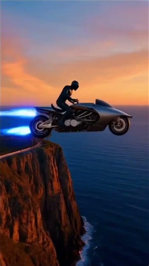 Wait for the jump...🤯 #Action #CarChase #Cinematic #FutureTech #AIArt #Stunt