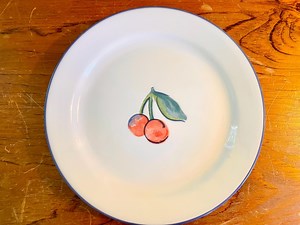 Set of 4 Vintage Corelle Cherry Plates - Etsy Canada