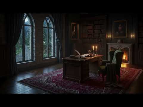 Gentle UK Rain on Window 2026 | British Ambience for Deep Sleep 10 Hours
