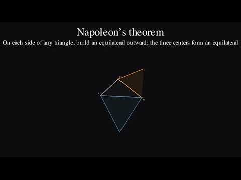 Napolean's theorem