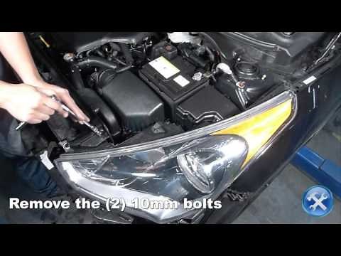SPECDTUNING INSTALLATION VIDEO 2012 2014 HYUNDAI VELOSTER PROJECTOR HEADLIGHTS