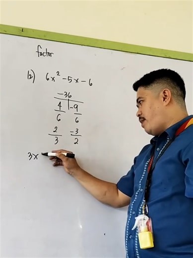 Factoring using C-Method #mathematics #teachersoftiktok #algebra