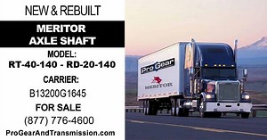 Meritor RT-40-140 and RD-20-140 Carrier B1-3200-G-1645 Axle shaft [FOR SALE]