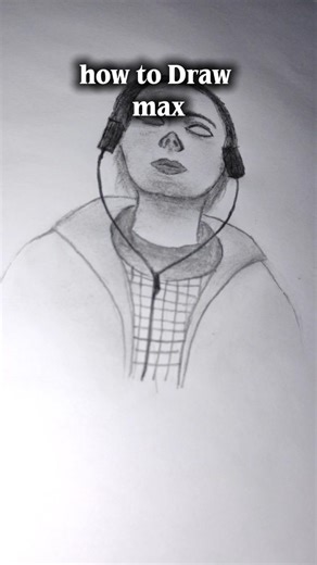 how to draw max |stranger things #strangerthings #max #trending #drawing
