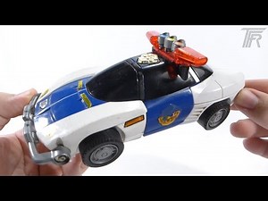 Power Rangers Turbo Deluxe Robo Racer (1997) Toy Review
