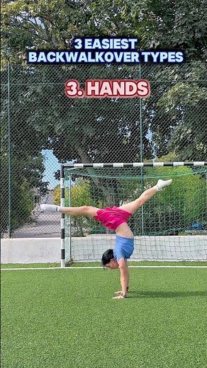 Back Walkover Levels 🤸‍♀️ — 3 Ways to Do It