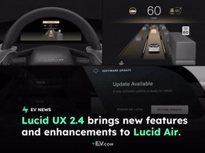 Lucid has launched Lucid UX 2.4, a major software update for the Lucid Air. The update enhances the DreamDrive Pro Advanced Driver Assistance System (ADAS), introducing features like 3D lane visualization, an updated map design, and Lucid Assistant, a new voice control system. These updates are part of Lucid’s commitment to continuously improving the driving experience. Key ADAS improvements include Highway Assist with high-definition maps for better lane guidance, Driver-Initiated Lane Change A