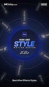 Create High-End Motion Graphic Styles in After Effects