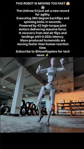 This Humanoid Robot Moves Faster Than Humans 😱 | Unitree G1