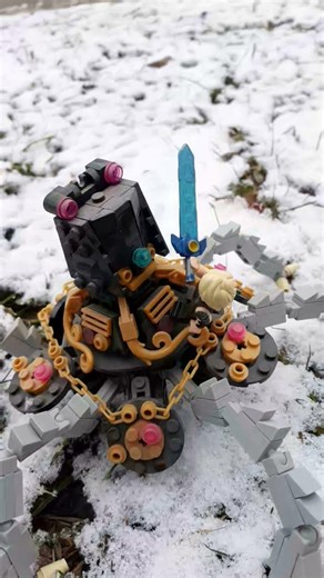 Link Vs The Guardian #lego #zelda #botw