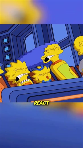 Homer and his family boarded the alien spaceship #anime #animerecap #TheSimpsons