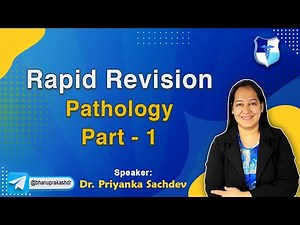 Rapid Revision of Pathology Part 1 Video Lecture | Crash Course for NEET PG