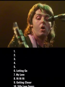 Top 10 Wings Songs by Paul McCartney
