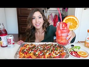 HOT CHEETO HEART ATTACK NACHOS + ICE CREAM MUKBANG! (Eating Show) | MEESH LA