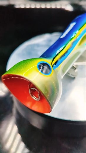 Nomad Design Chug Norris 180 - a staple GT popper. Loud pop, through wired & rigged with BKK hooks. #gtfishing #topwater | GT Fishing Tackle