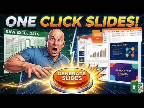 Excel to PowerPoint — Build Your First Automated Presentation System