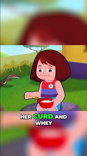 Little Miss Muffet's Spider Encounter: A Spooky Nursery Rhyme Retold