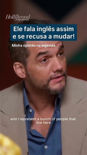 Wagner Moura falando do seu sotaque em inglês