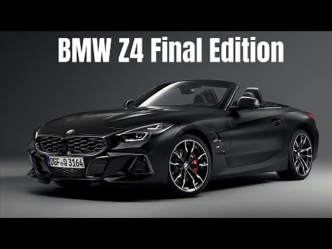 BMW Z4 Final Edition marks the end of a legend!