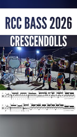 TheBANDit on Instagram: "RCC Bass 2026 Crescendolls @ SCPA Arcadia - 1/31/26 Song: Daft Punk - Crescendolls"