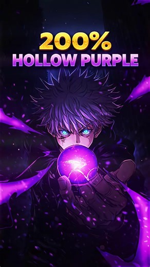 Sukuna 200% Hollow Purple Se Kaise Bach Gaya? 😳 | JJK #gojo #anime #sukuna #angst