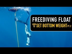 Freediving Float Pt 2 | How to Set Bottom Weight and use Carabiners & the Molchanovs Pulley System